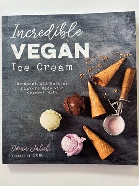 Incredible Vegan Ice Cream Recipe book / Cookbook